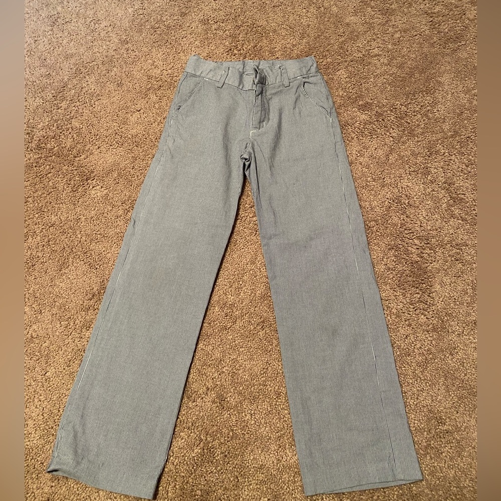 Janie And Jack Pin Stripe Dress Pants Size 7